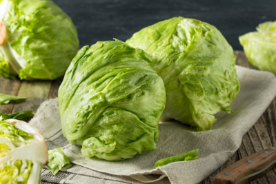 Raw Iceberg Lettuce