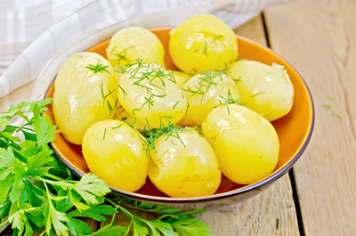 Boiled potato