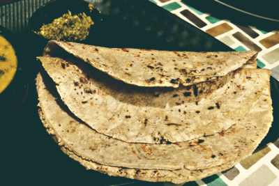 Jowar te Methi di Roti