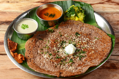 Ragi uttapam