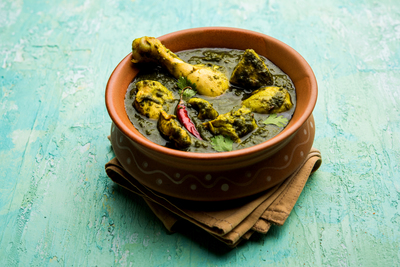 Gongura chicken curry