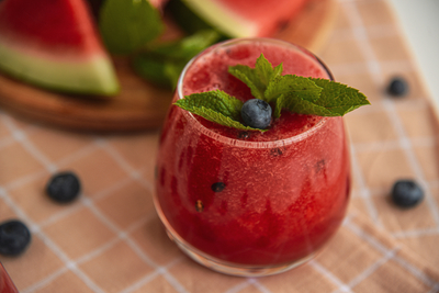 Basil Berry Thanni Smoothie