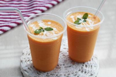 Kaju orange lassi