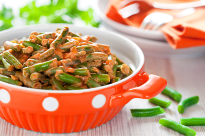 French Beans Thakkali Kari