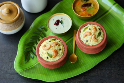 Rice moong dal pongal