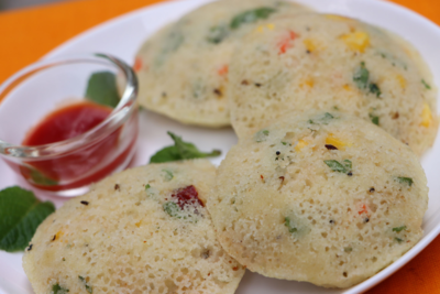 Vegetable dalia idli