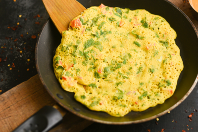 Bajra Gajar Pyaaz Uttapam