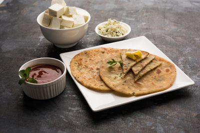 Paneer parotta