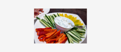 Capsicum carrot raita