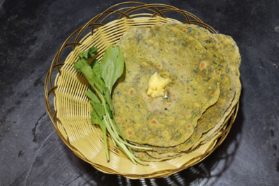Palak Parotta