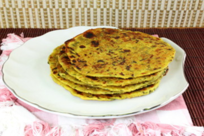 Fenugreek paratha