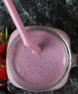 Strawberry smoothie