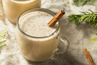 Low fat cinnamon milk