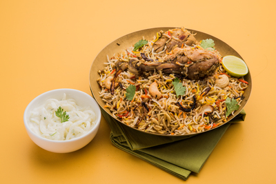 Kombda biryani
