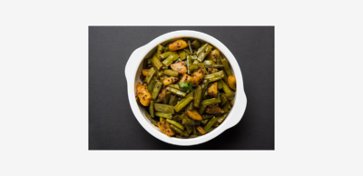 Cluster beans sesame powder curry