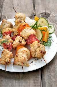 Chicken seekh kebab