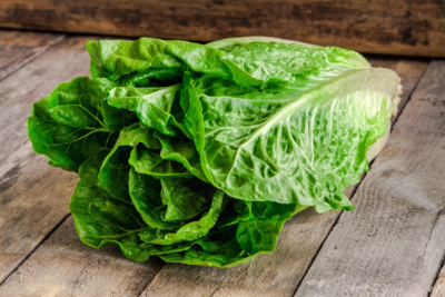 Raw Romaine Lettuce