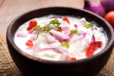 Onion raita