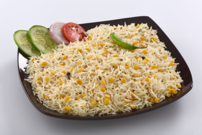 Chana dal pulao