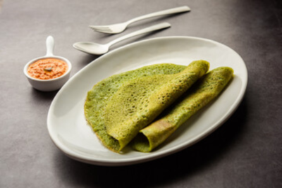 Palak te Paneer da Dosa