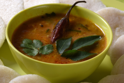 Methi leaves sambar