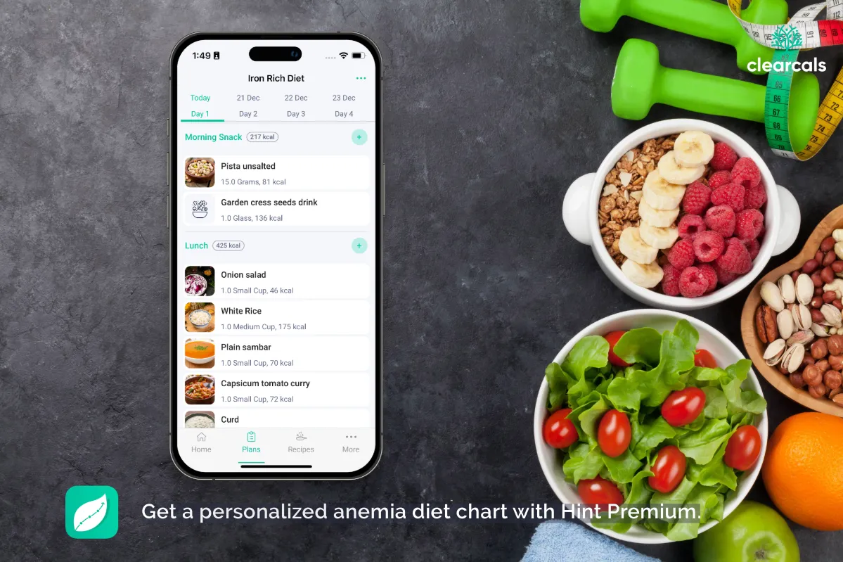 Anemia Diet Chart: A Complete Guide to Recovery