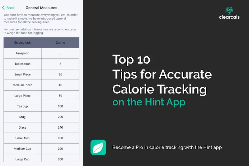 Top 10 Tips for Accurate Calorie Tracking on the Hint App