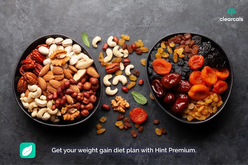 Dry Fruits for Weight Gain - Complete Guide to Nuts, Seeds, and Dried Fruits