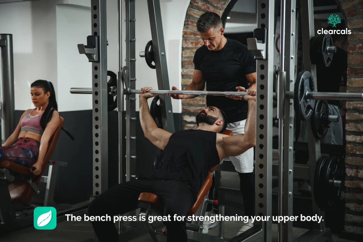 Effective_Strength_Training_Exercises_for_Muscle_Growth_Bench_Press Bench press is great for strengthening your upper body.