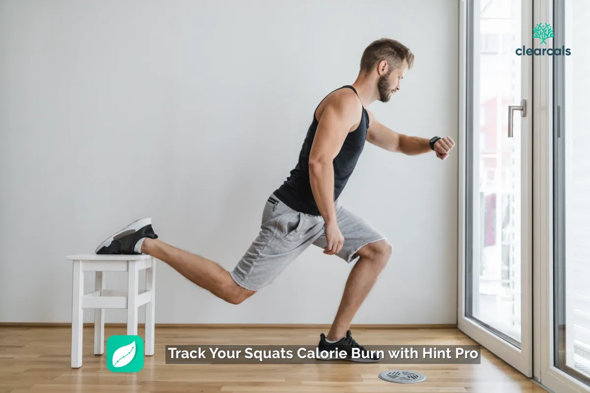 Split_Squats Split squats (also known as Bulgarian split squats) involve positioning one leg behind you on an elevated surface, isolating each leg for more focused muscle engagement in the quads and glutes.