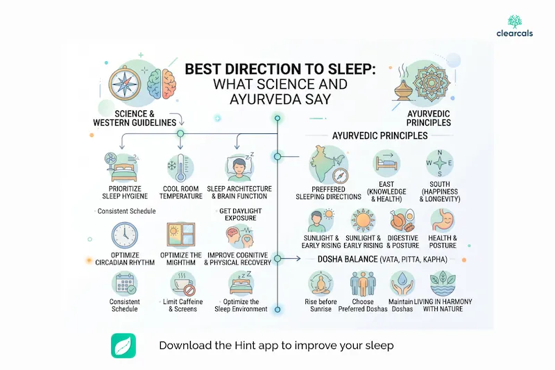Best Direction to Sleep: What Science and Ayurveda Say