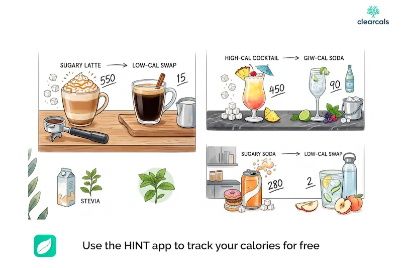 Low-Calorie Drinks: Coffee Shop Orders, Alcohol & Everyday Swaps (With Calorie Counts)