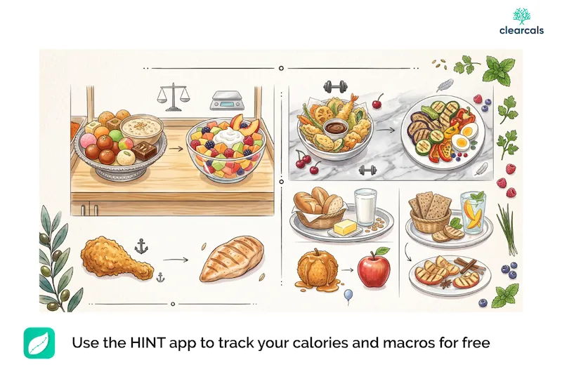 Low-Calorie Food Swaps: Lighter Versions of Everyday Foods (With Calorie Savings)