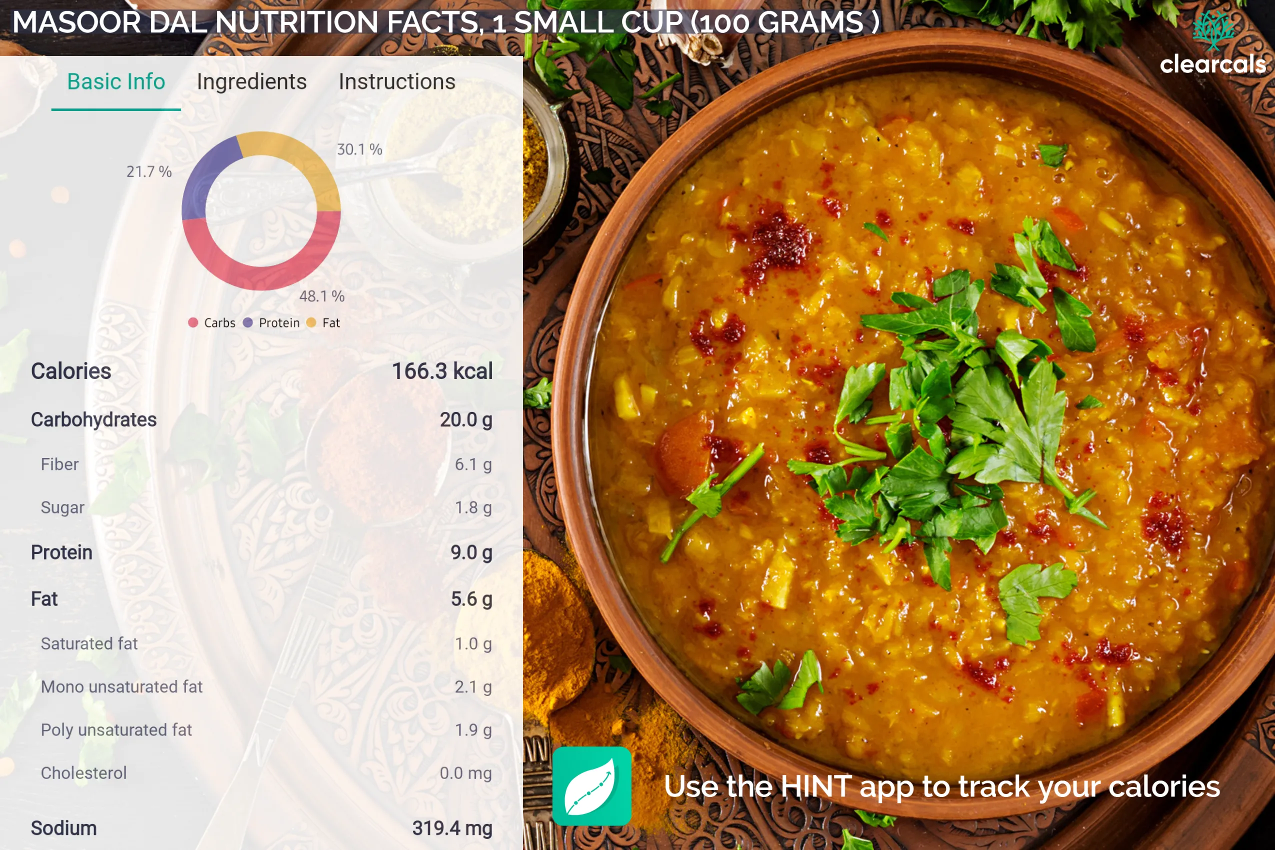 Dal Calories Nutrition And Health Benefits 49 OFF