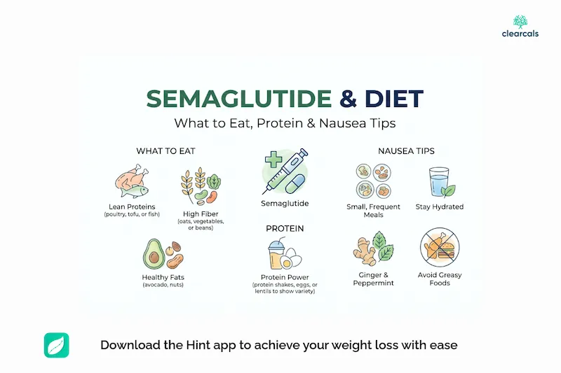 Semaglutide and Diet: What to Eat, Protein & Nausea Tips
