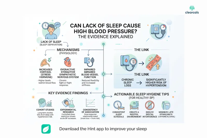 Can Lack of Sleep Cause High Blood Pressure? The Evidence Explained
