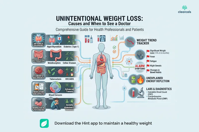 Unintentional Weight Loss: Causes and When to See a Doctor