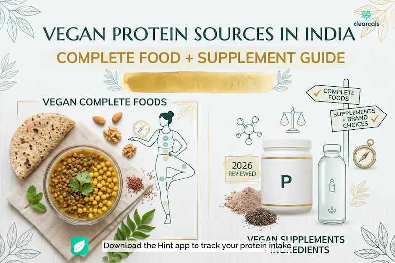 भारत में वीगन प्रोटीन के स्रोत: संपूर्ण खाद्य + सप्लीमेंट गाइड
