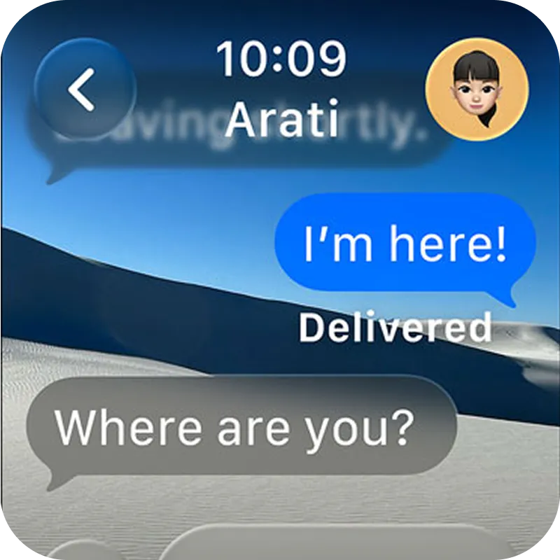 Apple Watch SE 3 Onthego Messages