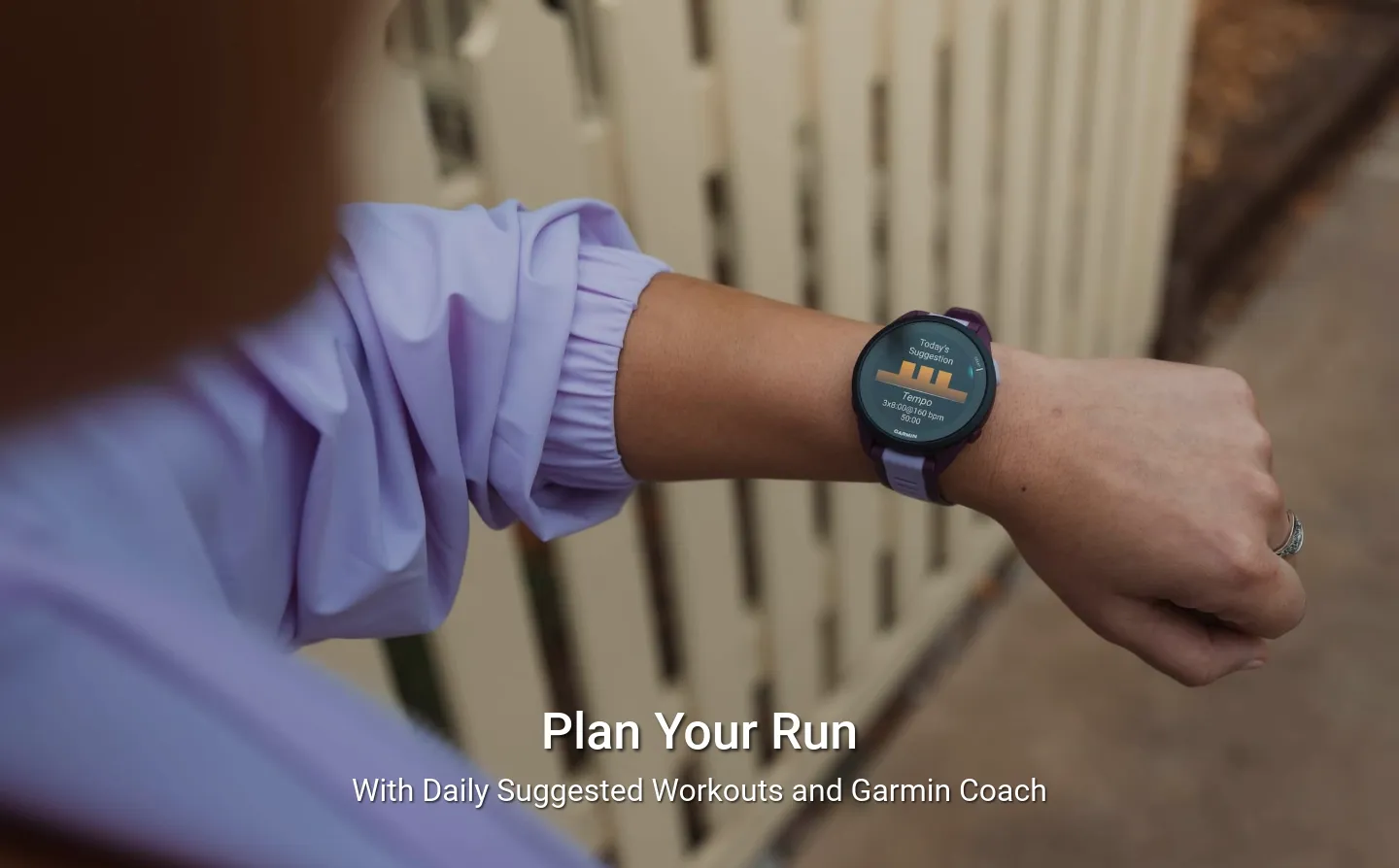 Garmin Forerunner 165 Connect Features Desktop