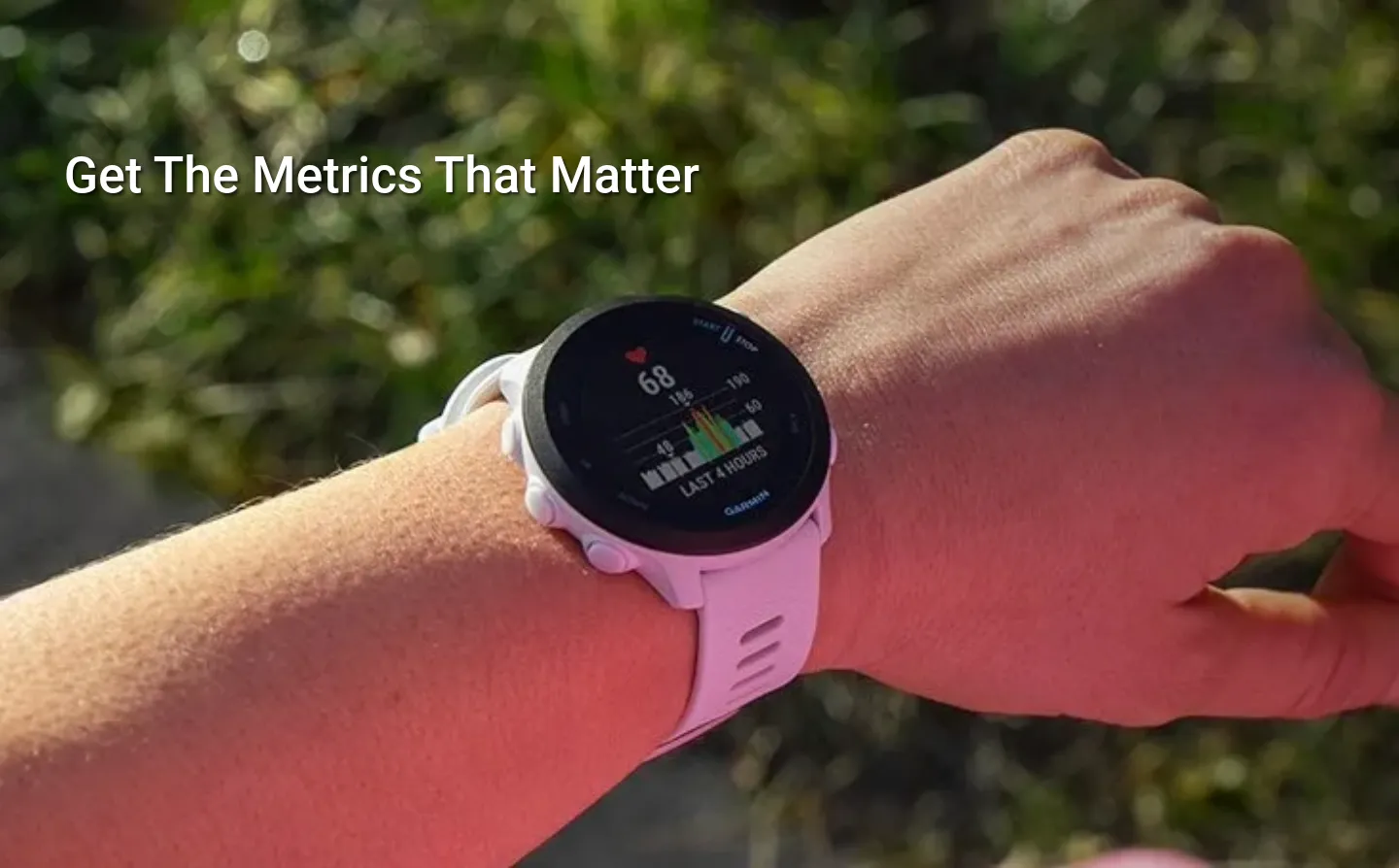 Garmin Forerunner 55 Health Features Desktop