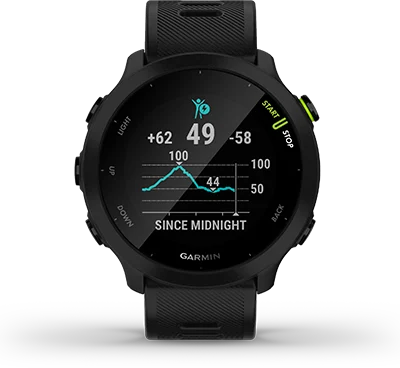 Garmin Forerunner 55 body battery