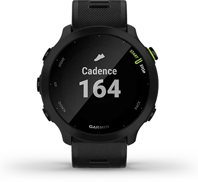 Garmin Forerunner 55 cadence alertwebp
