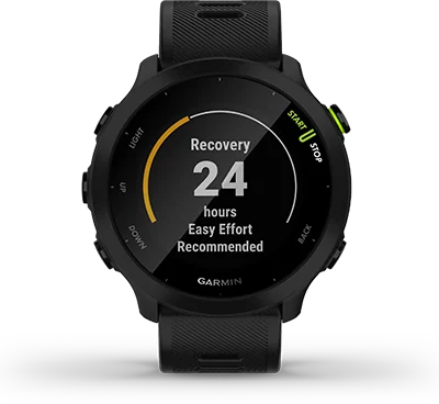 Garmin Forerunner 55 recovery advisor