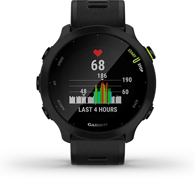 Garmin Forerunner 55 wrist based heart rate