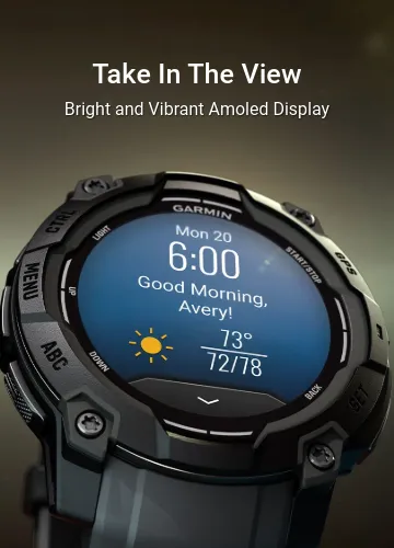 Garmin Instinct 3 Amoled Display Features Mobile