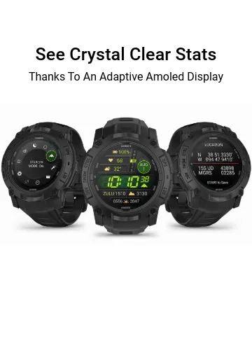 Garmin Instinct 3 Tactical Amoled Display Features Mobile