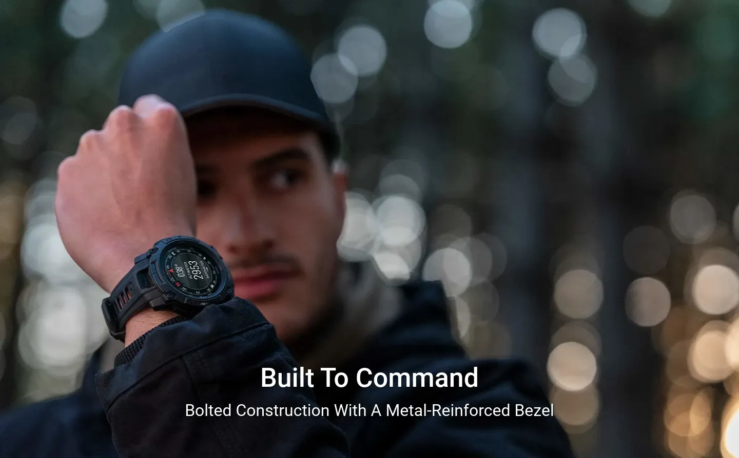 Garmin Instinct 3 Tactical Amoled Metal Bezel Desktop