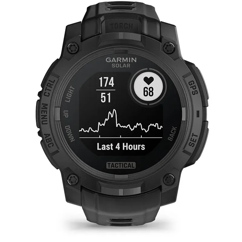 Garmin Instinct 3 Tactical Solar 45mm Health Monitoring