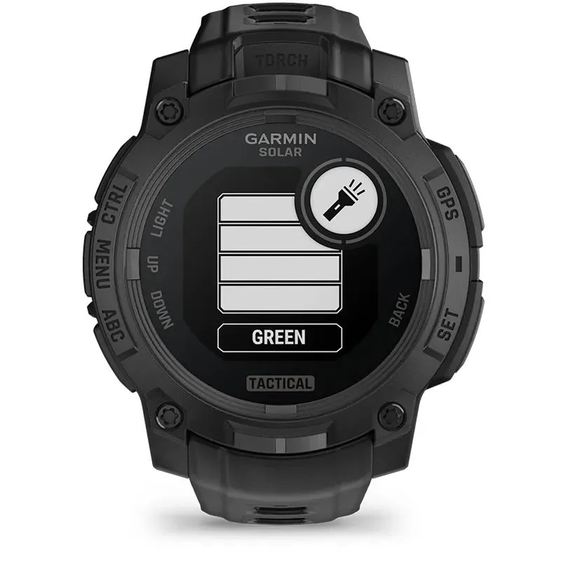 Garmin Instinct 3 Tactical Solar 50mm Builtin Flashlight
